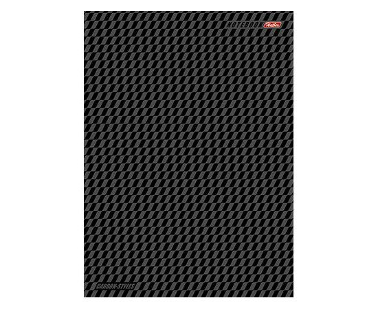 Тетрадь Бизнес А4 80л кл склейка CarbonStyle 5цв.блок Хатбер тв. перепл 80ББ4влВ1_14359/20/Россия* 016866 