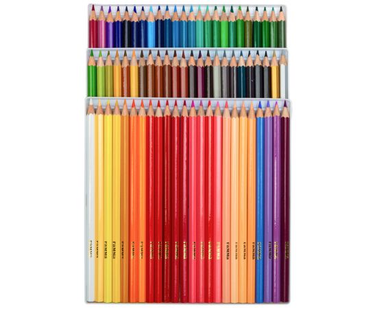 Карандаши цветные Гамма "Классические", 72цв., заточен., картон. упак., европодвес 210119_02