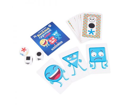 Игра детская настольная "Весёлый Грустный Злой" 2113C 2113C