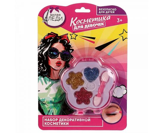 Косметика для девочек "Милая леди" тени для век 334182 334182