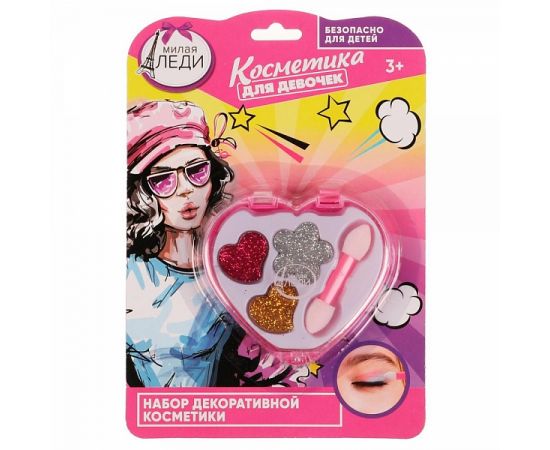 Косметика для девочек "Милая леди" тени для век 334183 334183