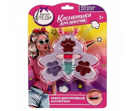 Косметика для девочек "Милая леди" тени для век 334188 334188