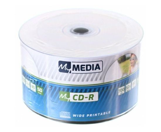 Матрица CD-R 700Mb MyMedia 52X Wrap (50) (69206) 69206