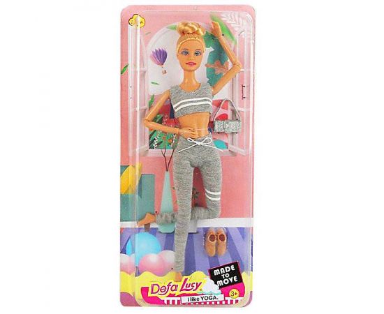 Кукла Defa Lucy "Занятия Йогой" с аксессуарами 8370 8370