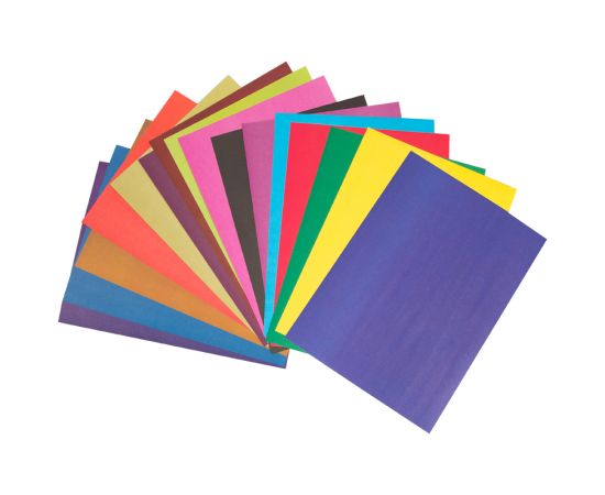 Цветная бумага офсетная А4, Мульти-Пульти, двустор., 16л., 16цв., в папке, "Приключения Енота" БЦо16-16дв_13974