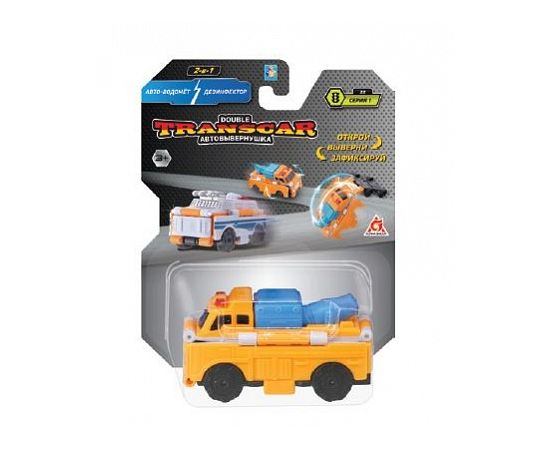 Transcar Double: Дезинфектор – Полицейский броневик, 8 см, блистер Т21868 Т21868