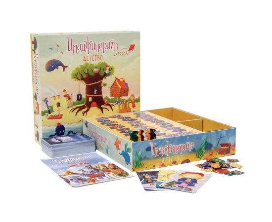 Игра настольная Cosmodrome Games "Имаджинариум. Детство", картонная коробка 12674