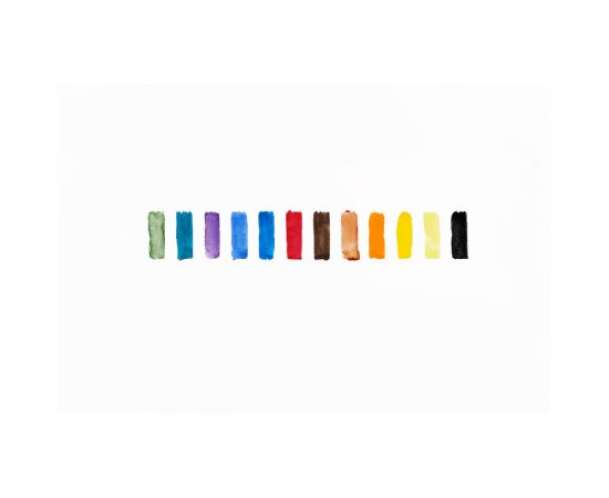 Акварель художественная Гамма "Старый Мастер", 12цв*2,6мл, кюветы, метал. коробка 200622_0112