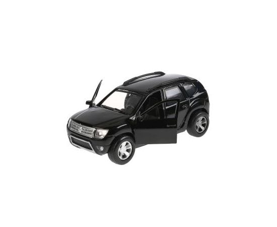 Машина металл RENAULT DUSTER длина 12 см, двери, багажн, черный 273044 273044