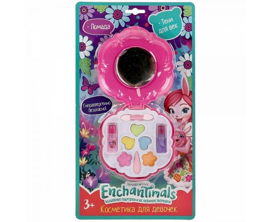 Набор косметики "Энчантималс" в футляре цветок 302344 302344