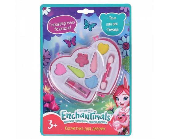 Набор косметики "Энчантималс" в сердечке, на блистере 302345 302345