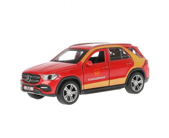 Машина металл MERCEDES-BENZ GLE КАРШЕРИНГ 12 см, двери, багаж, красный 313460 313460