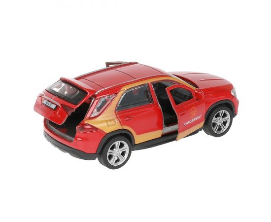 Машина металл MERCEDES-BENZ GLE КАРШЕРИНГ 12 см, двери, багаж, красный 313460 313460