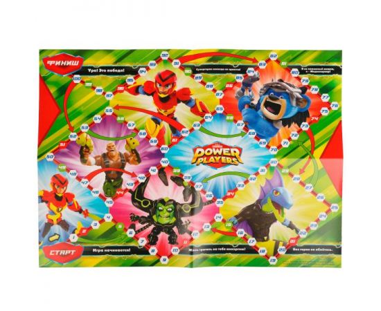 Настольная игра-ходилка "Power Players" 334383 334383