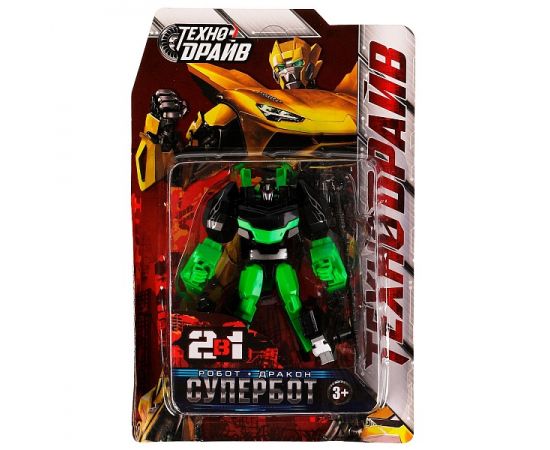 Робот супербот "Технодрайв" трансформирующийся, 24,5*16*5,5см 335018 335018