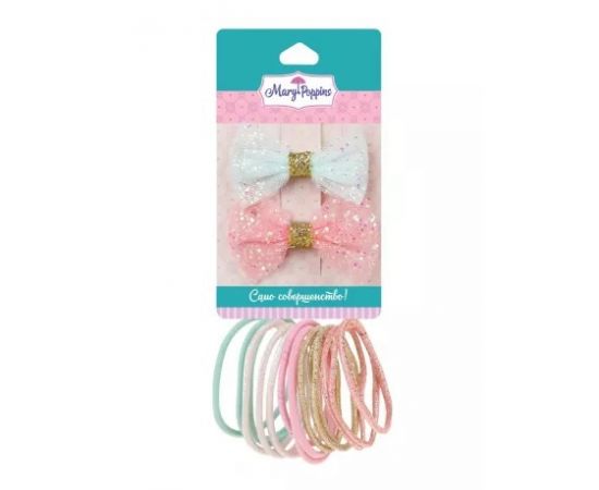 Набор заколок и резинок "Мэри" 455514 455514