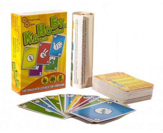 Настольная игра "Канобу" (Камень-ножницы-бумага) 8105