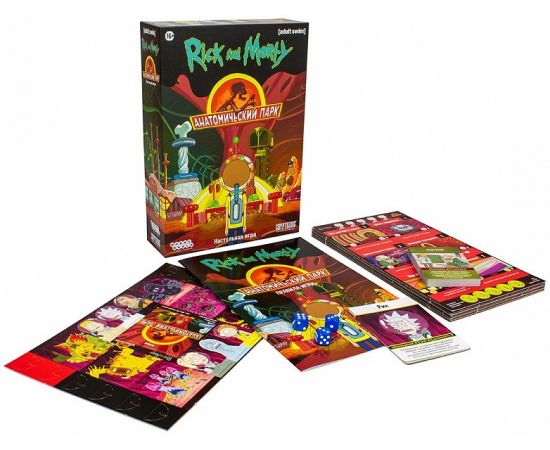 Рик и Морти: Анатомический парк Настольная игра 915189 915189