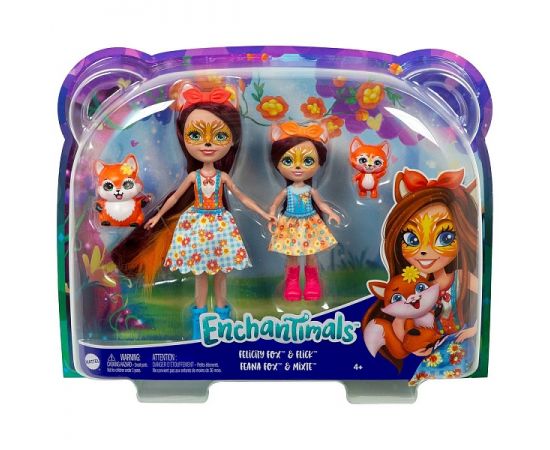 Набор игровой Enchantimals Сестрички с питомцами Фелисити и Феана Лис  HCF81 HCF81