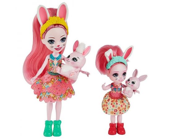 Набор игровой Enchantimals Сестрички с питомцами Бри и Беделия Кроля  HCF84 HCF84