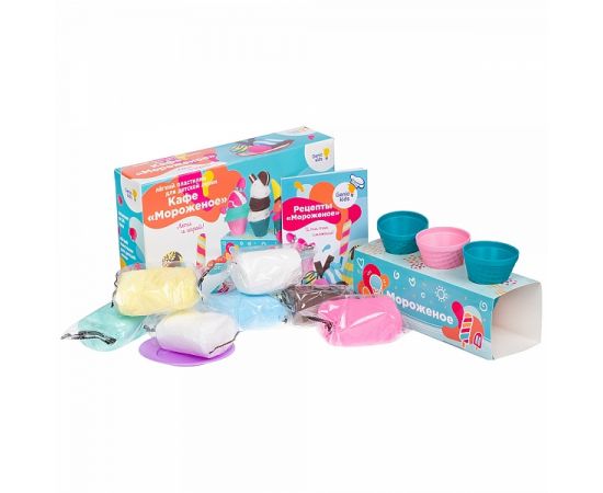 Набор для детской лепки из лёгкого пластилина  «Кафе мороженое» TA1716 TA1716