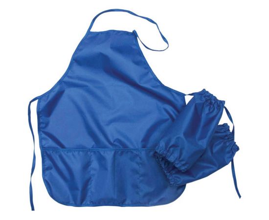 Фартук с нарукавниками ArtSpace, 54*45см, 3 кармана, синий ФН_1201