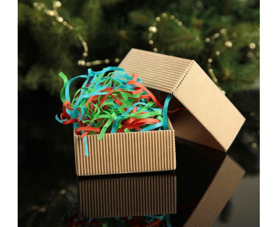 Наполнитель бумажный "Новогодний, микс, 50 г   3847413 3847413