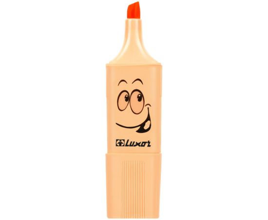 Текстовыделители Luxor "Eyeliter Pastel" пастельный оранжевый, 1-4,5мм 4033P