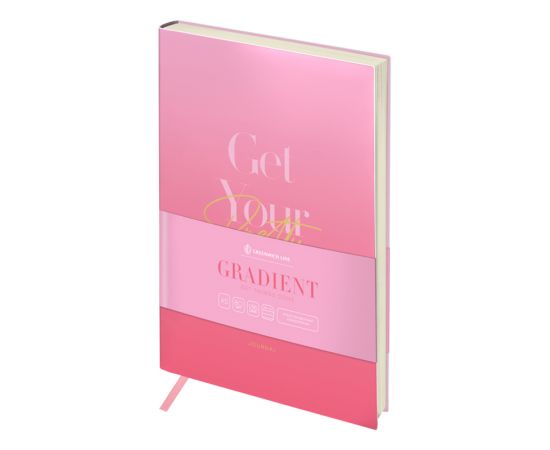 Ежедневник недатированный А5, 136л., кожзам, Greenwich Line "Gradient. Get things done", тон. блок ENA5_44945