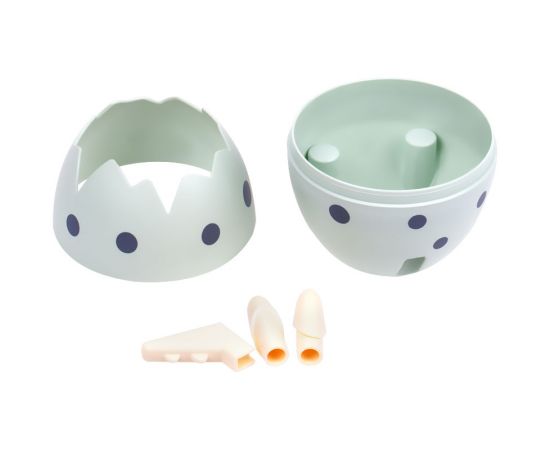 Подставка-стакан MESHU "Dino's egg", пластиковая, мятная MS_46346