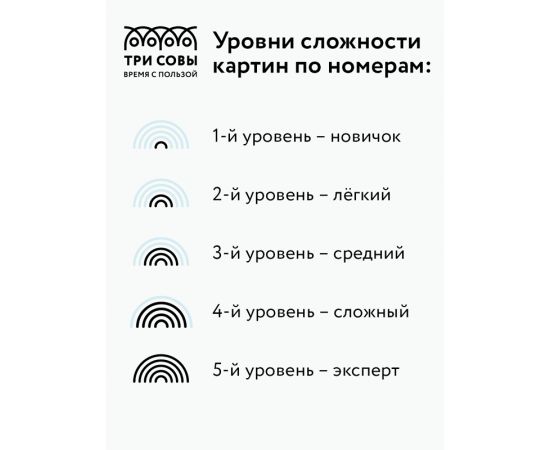 Картина по номерам на картоне ТРИ СОВЫ "Wow. Style", 30*40, с акриловыми красками и кистями КК_44057