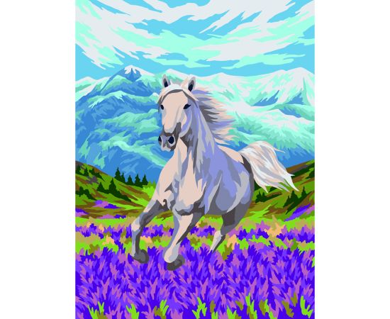 Картина по номерам на холсте ТРИ СОВЫ "Свобода", 30*40, с акриловыми красками и кистями КХ_44094