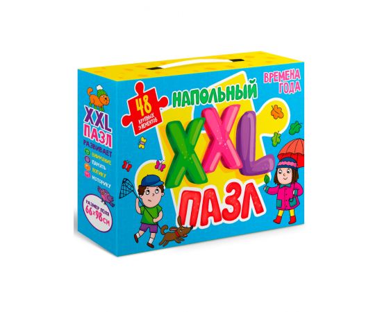 НАПОЛЬНЫЙ XXL ПАЗЛ. ВРЕМЕНА ГОДА ПП-00120945