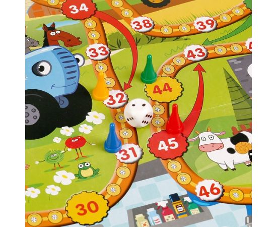 Настольная игра-ходилка "Синий трактор" 278982