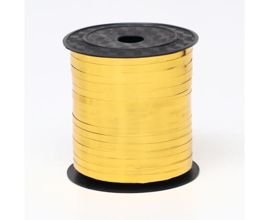 Лента голографическая, золотая, 0,5 см х 225 м 2896583