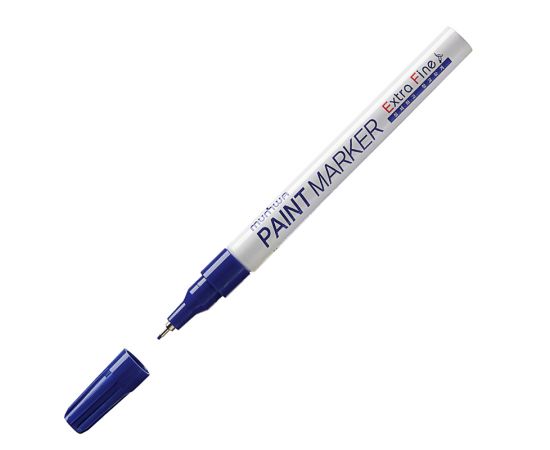 Маркер-краска MunHwa "Extra Fine Paint Marker" синяя, 1мм, нитро-основа EFPM-02