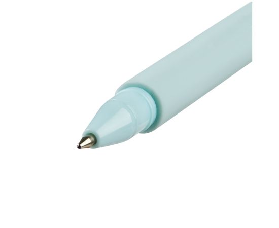 Ручка шариковая MESHU "Cute Dinosaur", синяя, 0,7мм, корпус ассорти, с топпером MS_02699