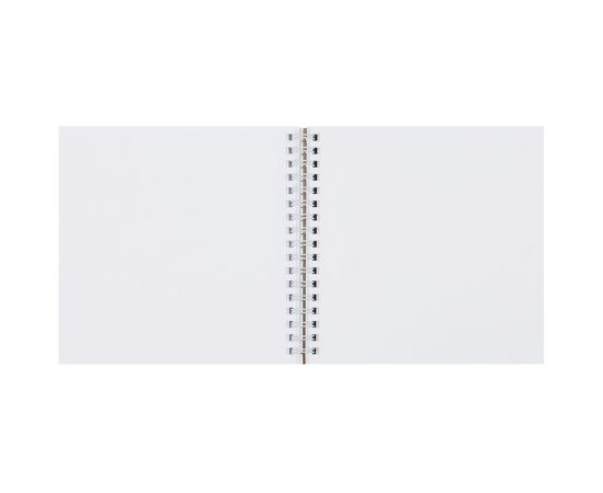 Скетчбук 60л., 150*150 MESHU "Black&white", на гребне, выб. лак, soft-touch, 120г/м2 MS_44875