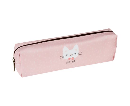 Пенал мягкий 200*55*40 MESHU "I like cats", искусственная кожа MS_49525