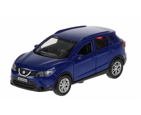 Машина металл NISSAN QASHQAI, 12 см, двери, багаж, инерц, СИНИЙ, кор. 263449 263449