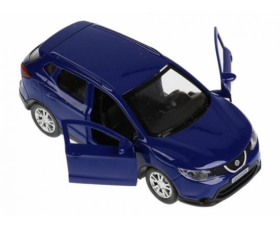 Машина металл NISSAN QASHQAI, 12 см, двери, багаж, инерц, СИНИЙ, кор. 263449 263449