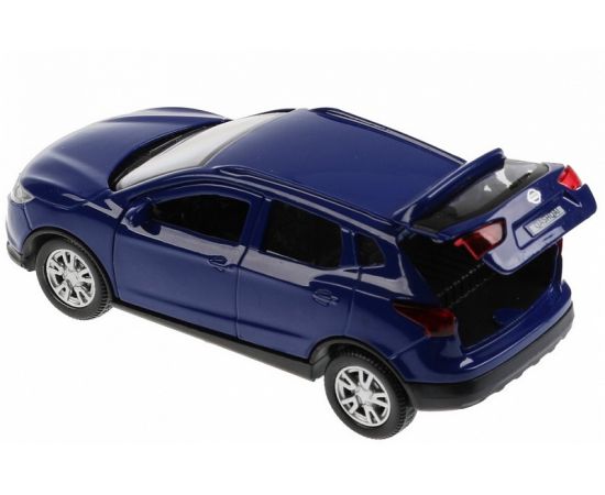 Машина металл NISSAN QASHQAI, 12 см, двери, багаж, инерц, СИНИЙ, кор. 263449 263449