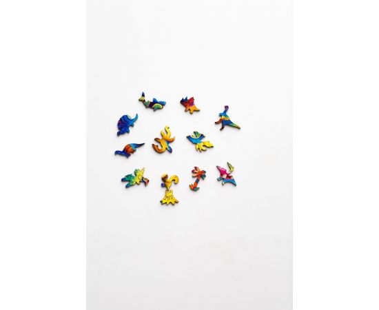 Деревянный фигурный пазл «Стегозавр» kids S 46071774551739