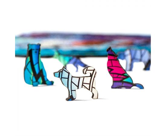 Деревянный пазл с двухслойной крышкой Медведь M 46071774551743