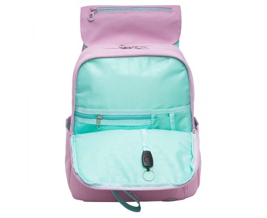 Рюкзак Grizzly, 33*39*14см, 2 отделения, 5 карманов, укрепленная спинка, лавандовый RXL-325-2/3