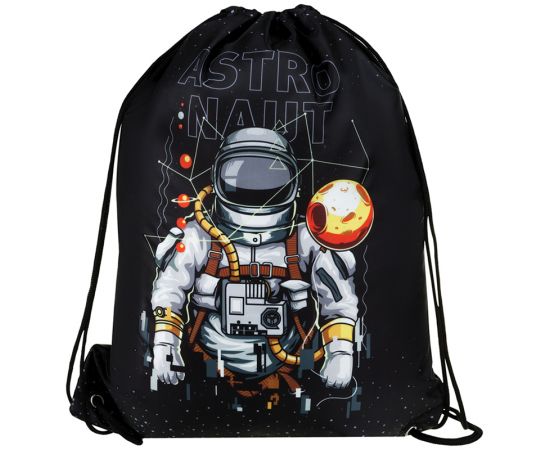 Ранец ArtSpace School Friend "Astronaut" 39*30*18см, 2 отделения, 2 кармана, анатомическая спинка, пенал, мешок для обуви Uni_17748