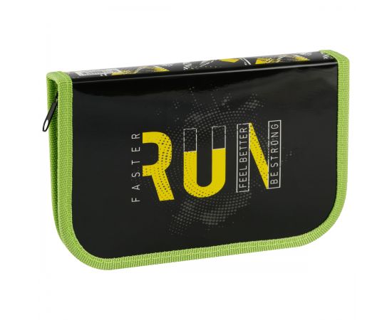 Пенал 1 отделение, 200*130 ArtSpace "Run", ламинированный картон ПК1_49667