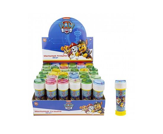 Мыльные пузыри "Щенячий патруль" 60мл Т22265 Т22265