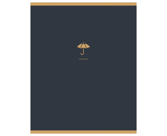 Тетрадь предметная 48л. BG "Monocolor. Element" - Английский язык, ламинация soft-touch, выб. лак, 70г/м2 ТП5ск48_лс_вл 11665