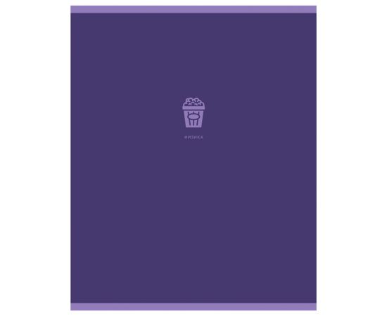 Тетрадь предметная 48л. BG "Monocolor. Element" - Физика, ламинация soft-touch, выб. лак, 70г/м2 ТП5ск48_лс_вл 11674
